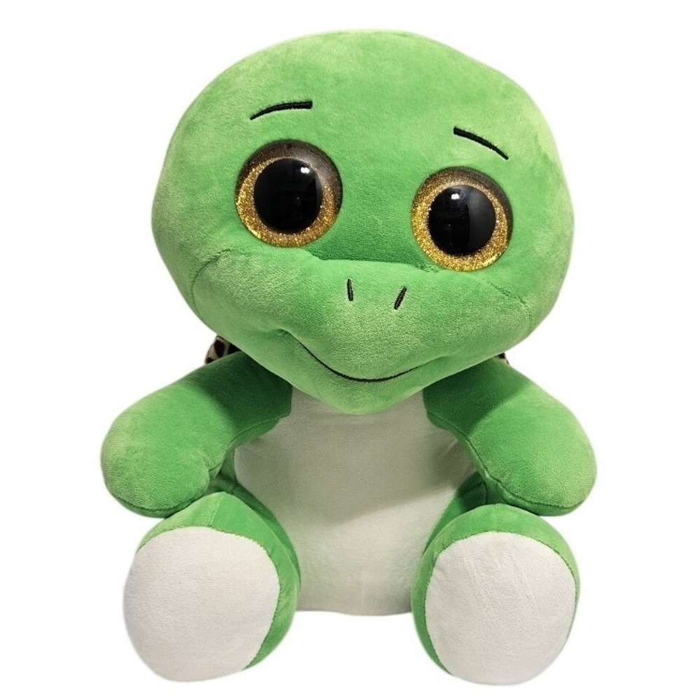 Ty Beanie Boos Turbo the Turtle Large 15 Inch Green‎ Plush Stuffed Animal Toy